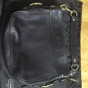 Coach leather purse